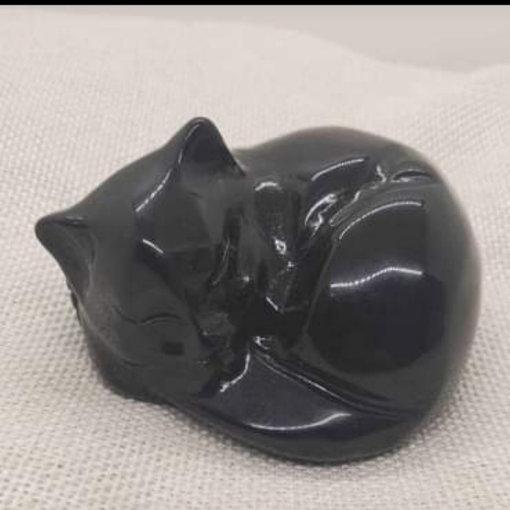 Black Obsidian Kitty 😸 ♥